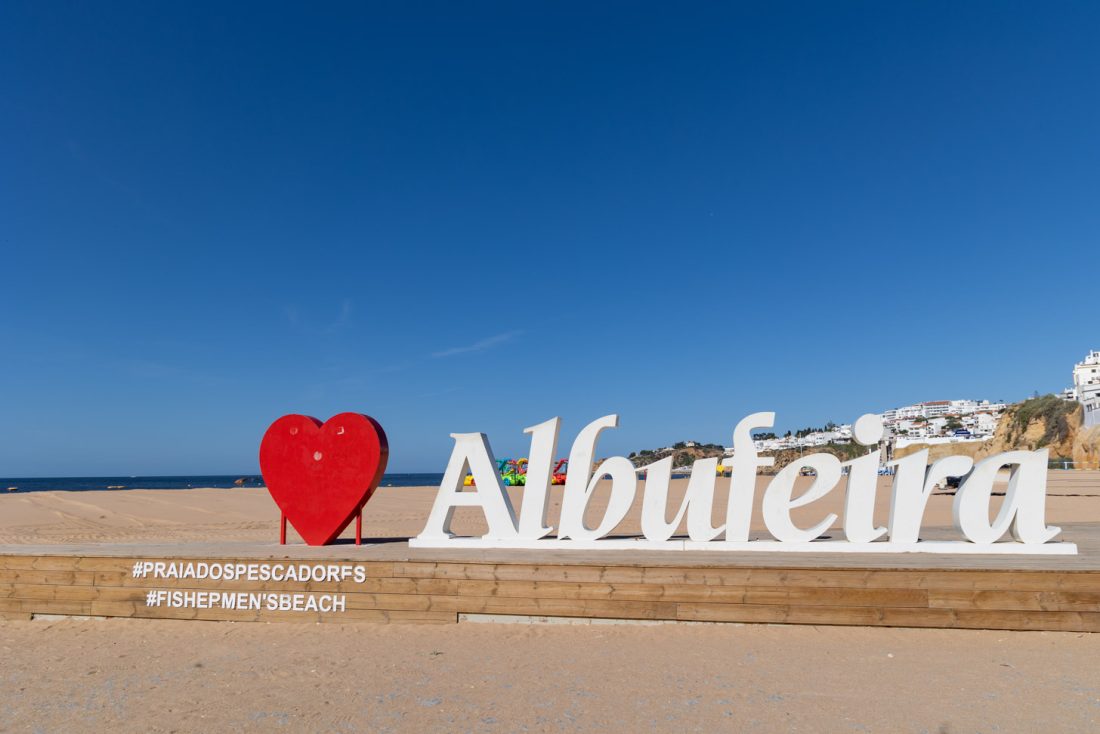 Praia dos Pescadores in Albufeira